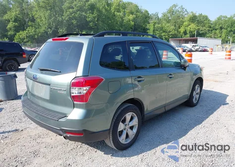 2015 Subaru Forester 2.5I Premium из США, поврежденный, VIN JF2SJADC7FH401492